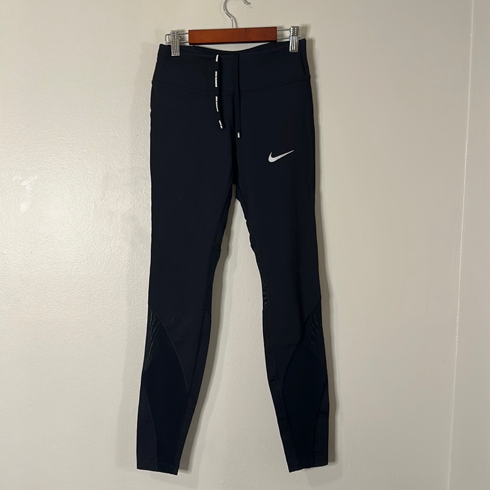 Nike mesh panel workout leggings yoga pants XS